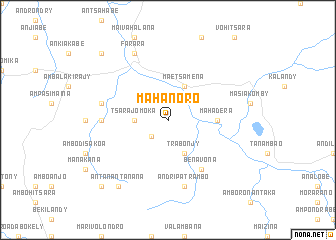 map of Mahanoro