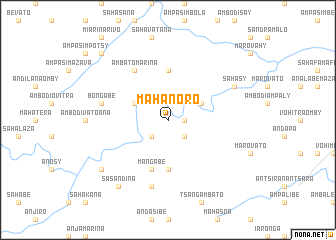 map of Mahanoro