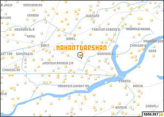 map of Mahant Darshan
