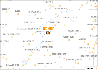 map of Mahan