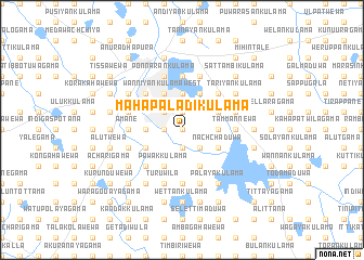 map of Maha Paladikulama