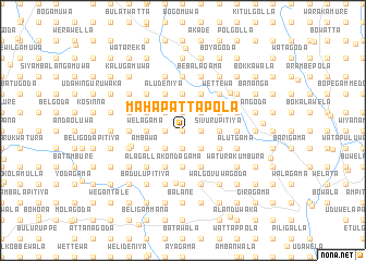 map of Maha Pattapola