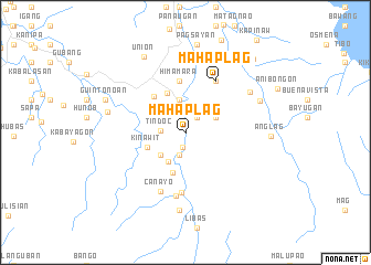 map of Mahaplag