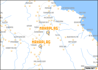 map of Mahaplag