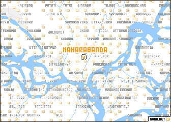 map of Māhārābanda