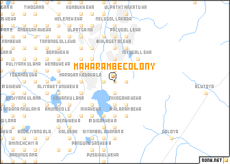 map of Maharambe Colony