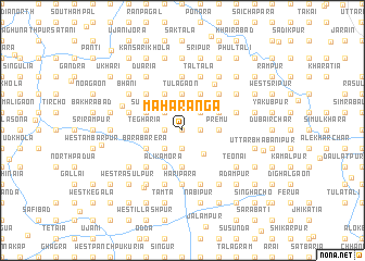 map of Maharānga