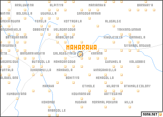 map of Maharawa