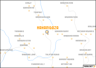 map of Maharidaza