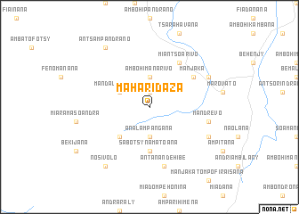 map of Maharidaza