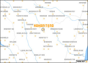 map of Mahariteno