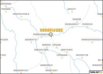 map of Maharivobe