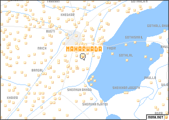 map of Mahārwada