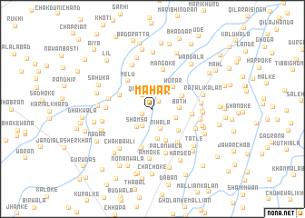 map of Mahār