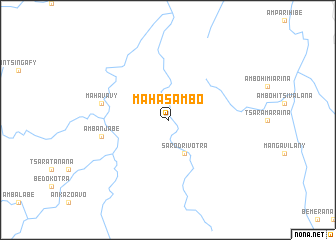 map of Mahasambo