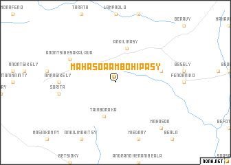 map of Mahasoa-Ambohipasy