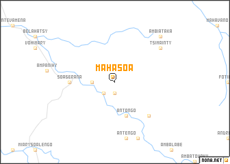 map of Mahasoa