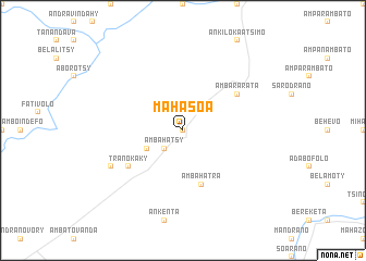 map of Mahasoa