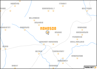 map of Mahasoa