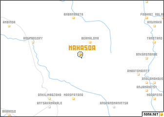 map of Mahasoa