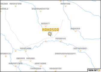 map of Mahasoa