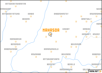map of Mahasoa