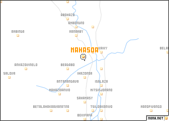 map of Mahasoa