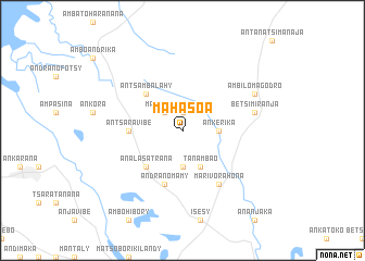 map of Mahasoa