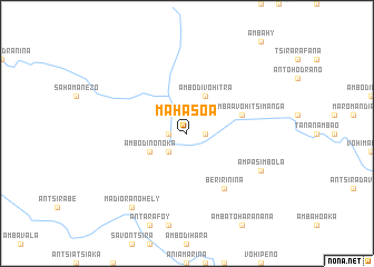 map of Mahasoa