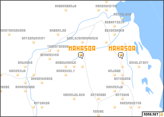 map of Mahasoa