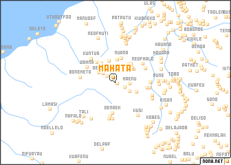 map of Mahata