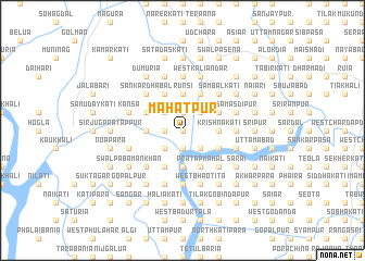 map of Mahatpur