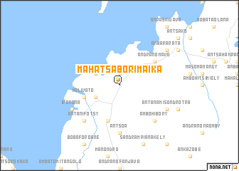 map of Mahatsaborimaika