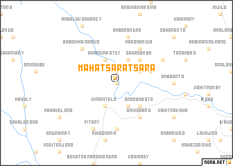 map of Mahatsaratsara