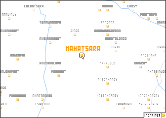 map of Mahatsara