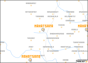 map of Mahatsara