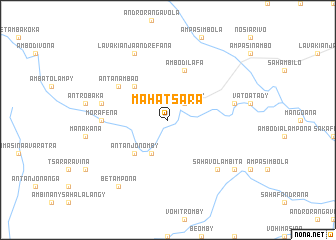 map of Mahatsara