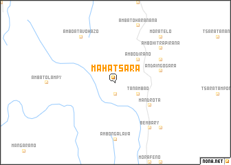 map of Mahatsara