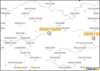 map of Mahatsara