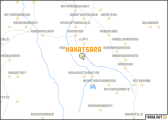 map of Mahatsara