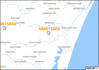 map of Mahatsara