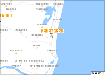 map of Mahatsara