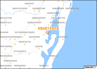 map of Mahatsara