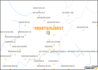 map of Mahatsinjo Est