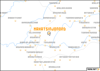 map of Mahatsinjo Nord