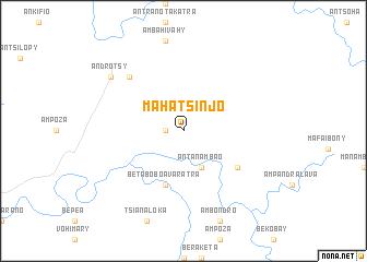 map of Mahatsinjo