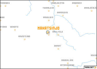 map of Mahatsinjo