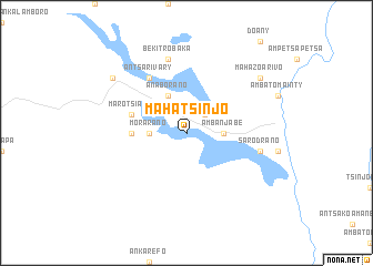 map of Mahatsinjo