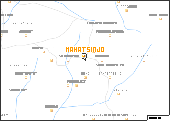 map of Mahatsinjo