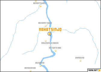 map of Mahatsinjo